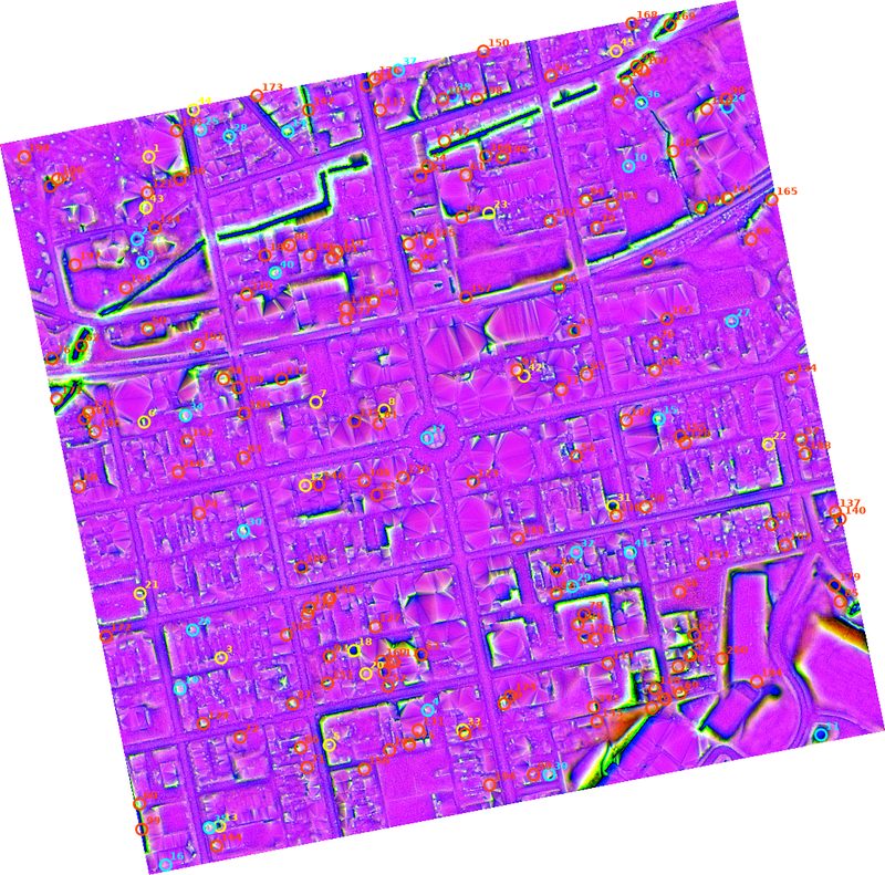 Auto-detected candidates over Gettysburg PA